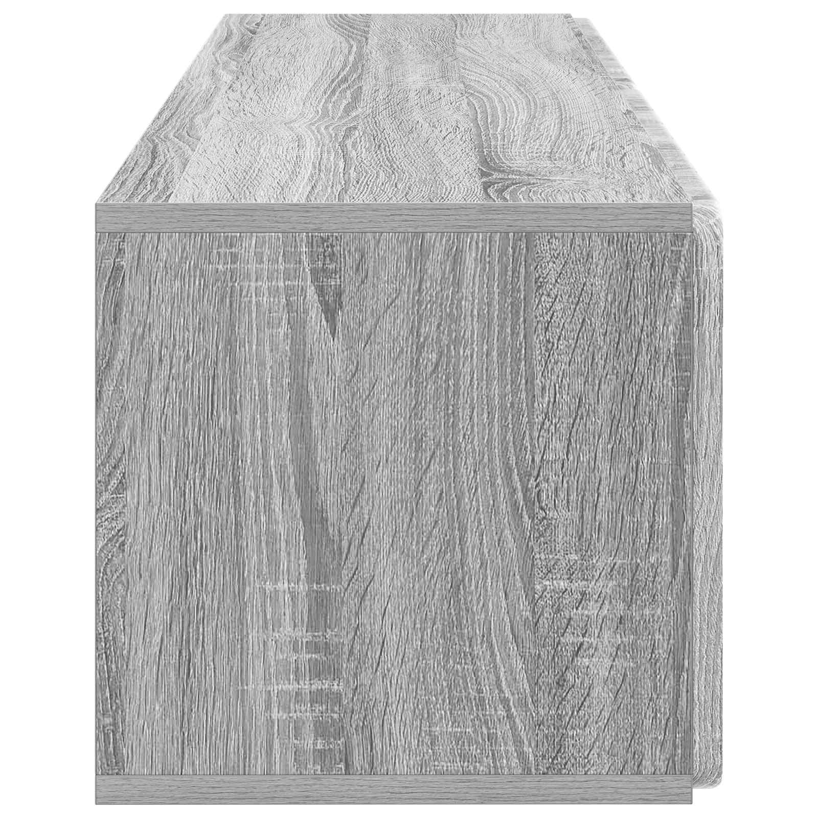 TV ormar za zid Siva sonoma 98 x 31 x 30 cm Konstruirano drvo