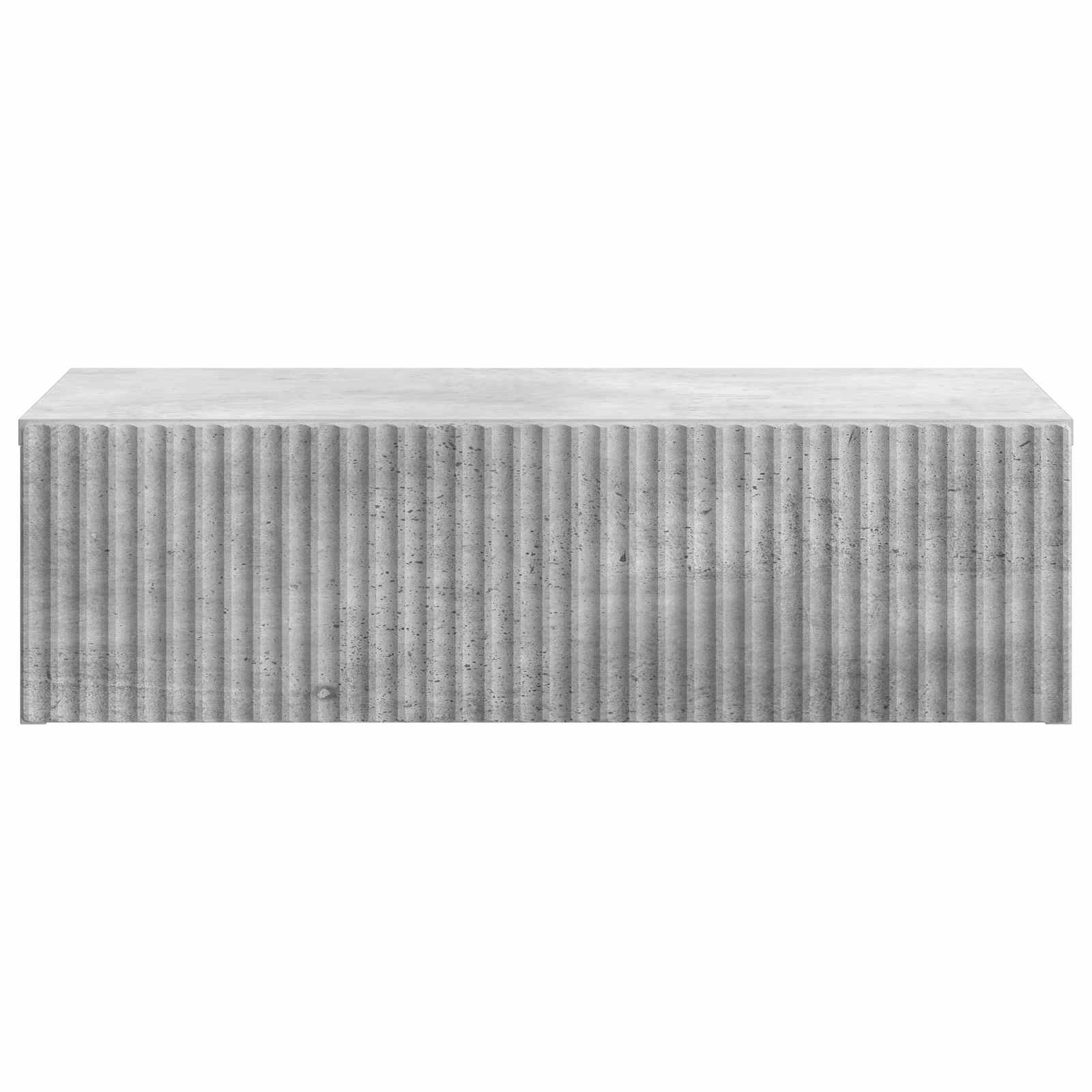 Stolna montirana na zid Betonska siva 59 x 34,5 x 17 cm