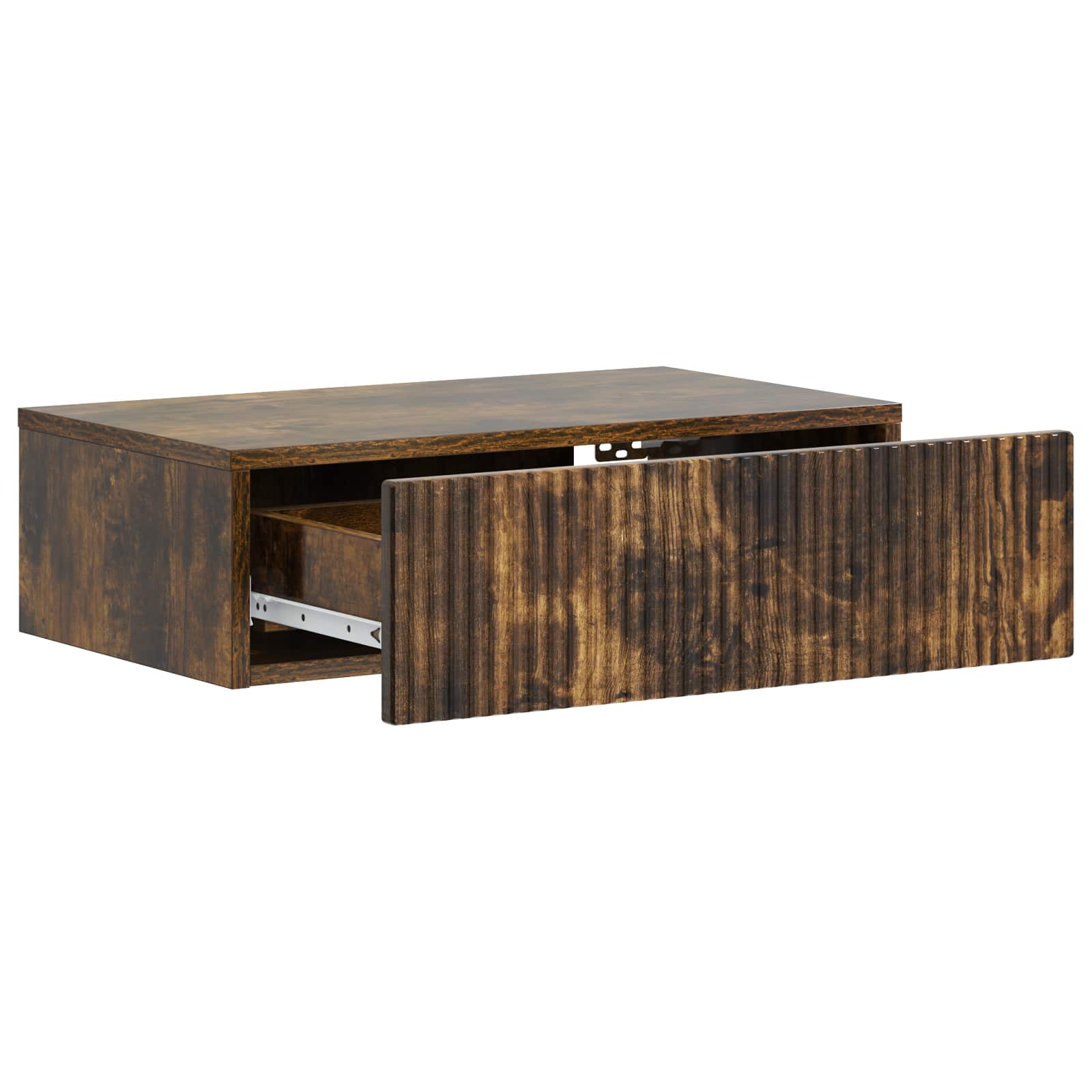 Stolna montirana na zid Dimljeni hrast 59 x 34,5 x 17 cm