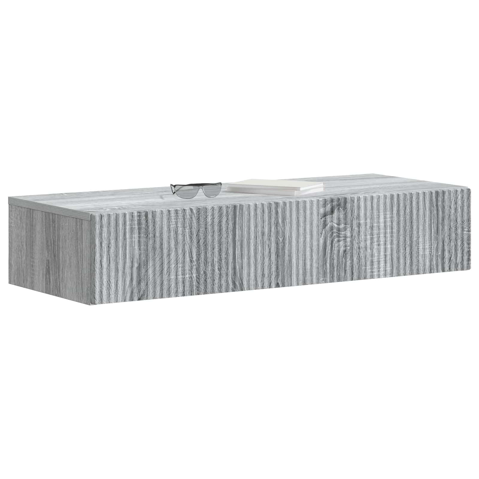 Stolna montirana na zid Siva sonoma 87,5 x 34,5 x 17 cm