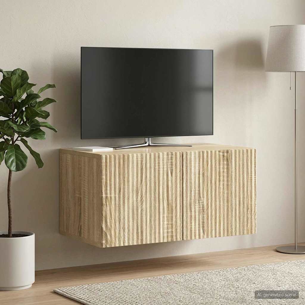 TV ormar za zid 59,5 x 41 x 30 cm Hrast sonoma