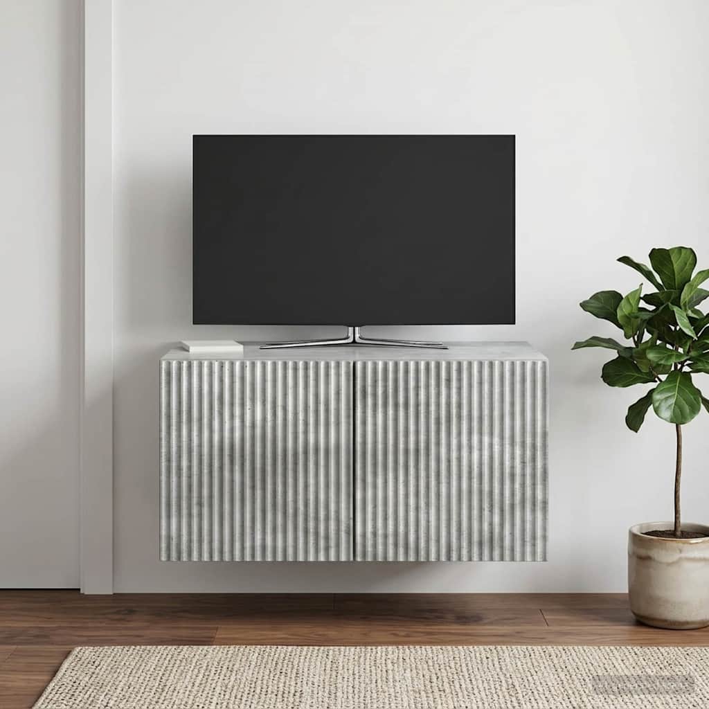 TV ormar za zid 59,5 x 41 x 30 cm Betonska siva