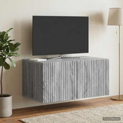TV ormar za zid 59,5 x 41 x 30 cm Siva sonoma Konstruirano drvo