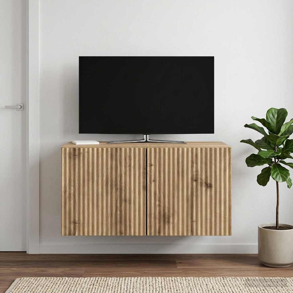 TV ormar za zid 59,5 x 41 x 30 cm Hrast artisan