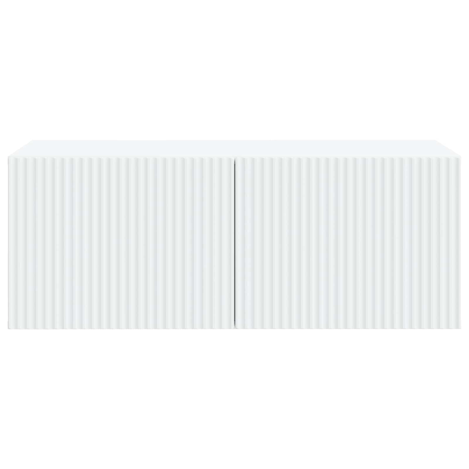 TV ormar za zid Bijela 78,5 x 41 x 30 cm Konstruirano drvo
