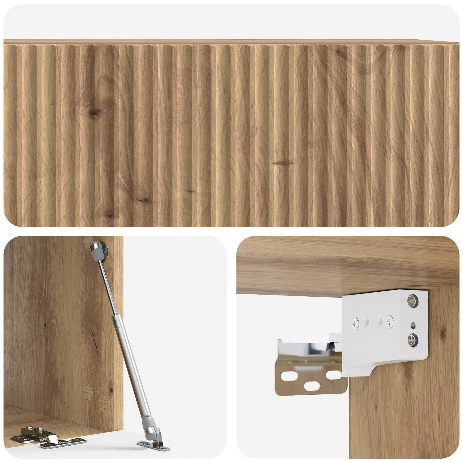 TV ormar za zid Zidne Hrast artisan 78,5 x 41 x 30 cm