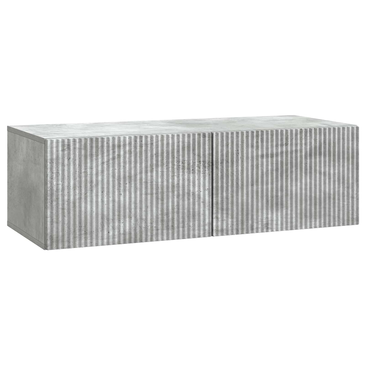TV ormar za zid 98 x 41 x 30 cm Betonska siva Konstruirano drvo