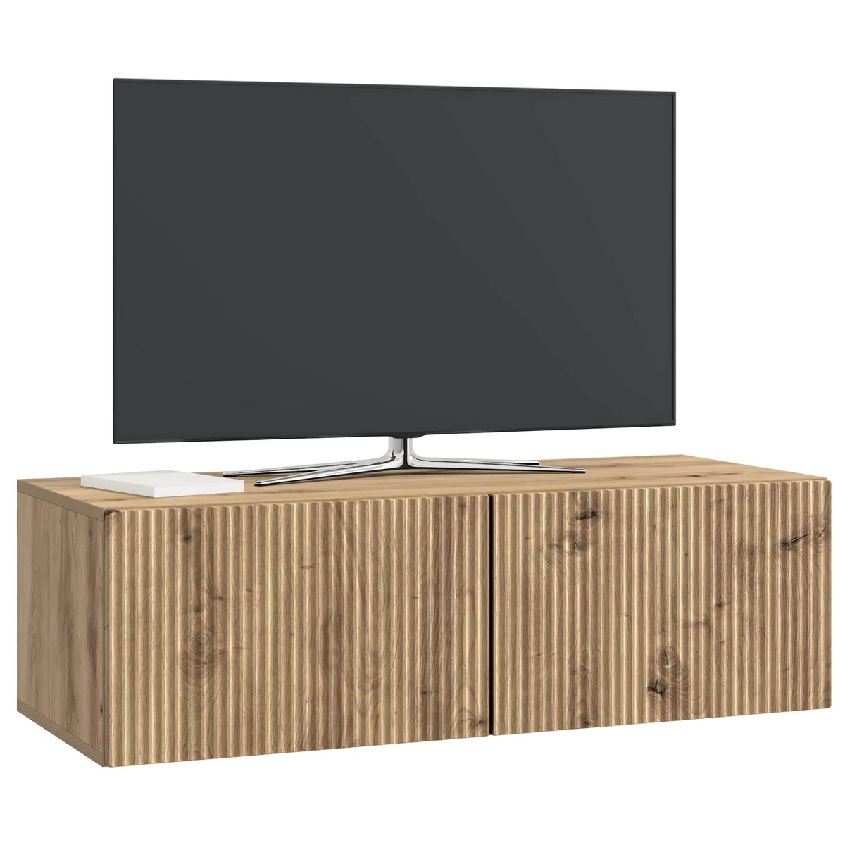 TV ormar za zid 98 x 41 x 30 cm Hrast artisan Konstruirano drvo