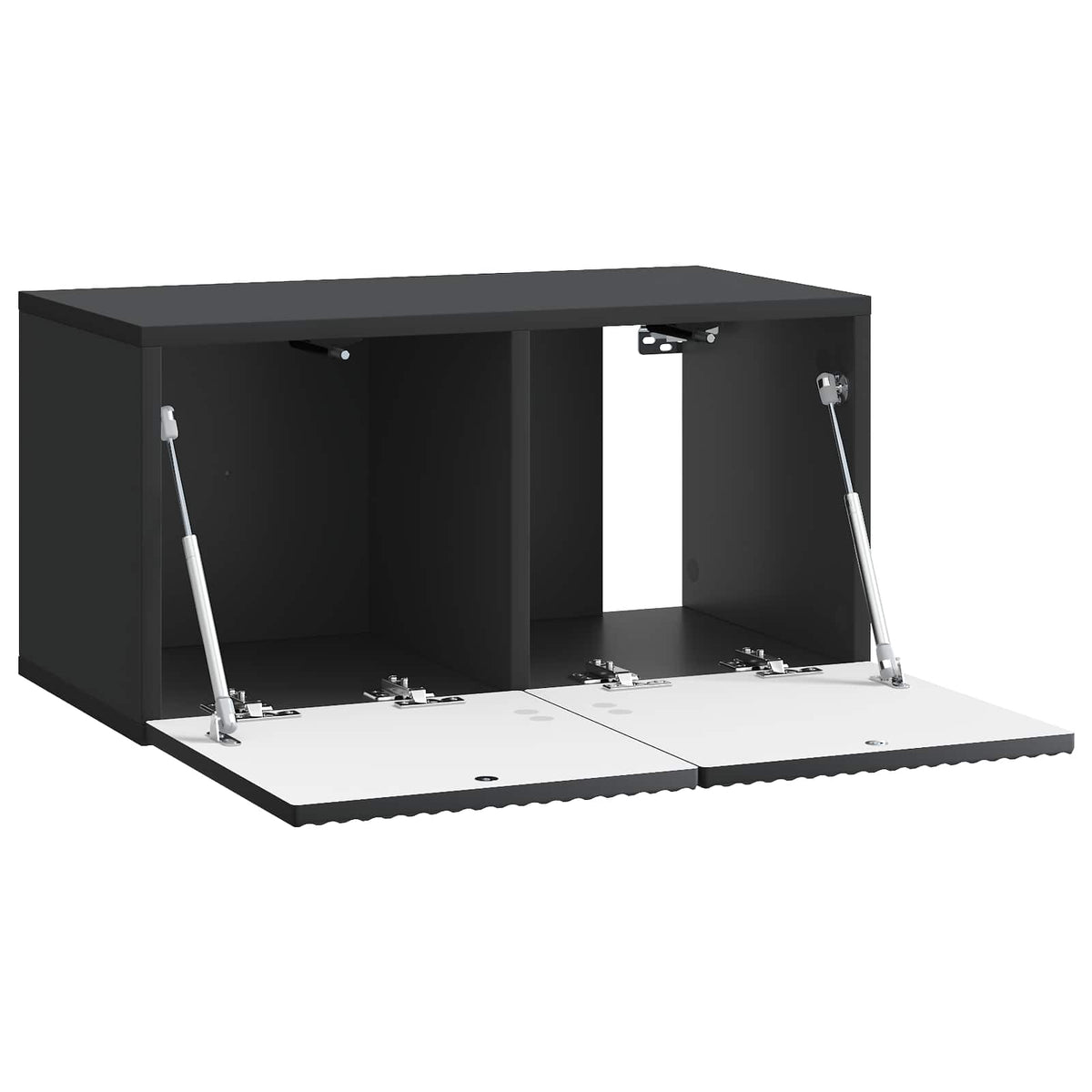 TV ormar za zid 59,5 x 31 x 30 cm Crna Konstruirano drvo