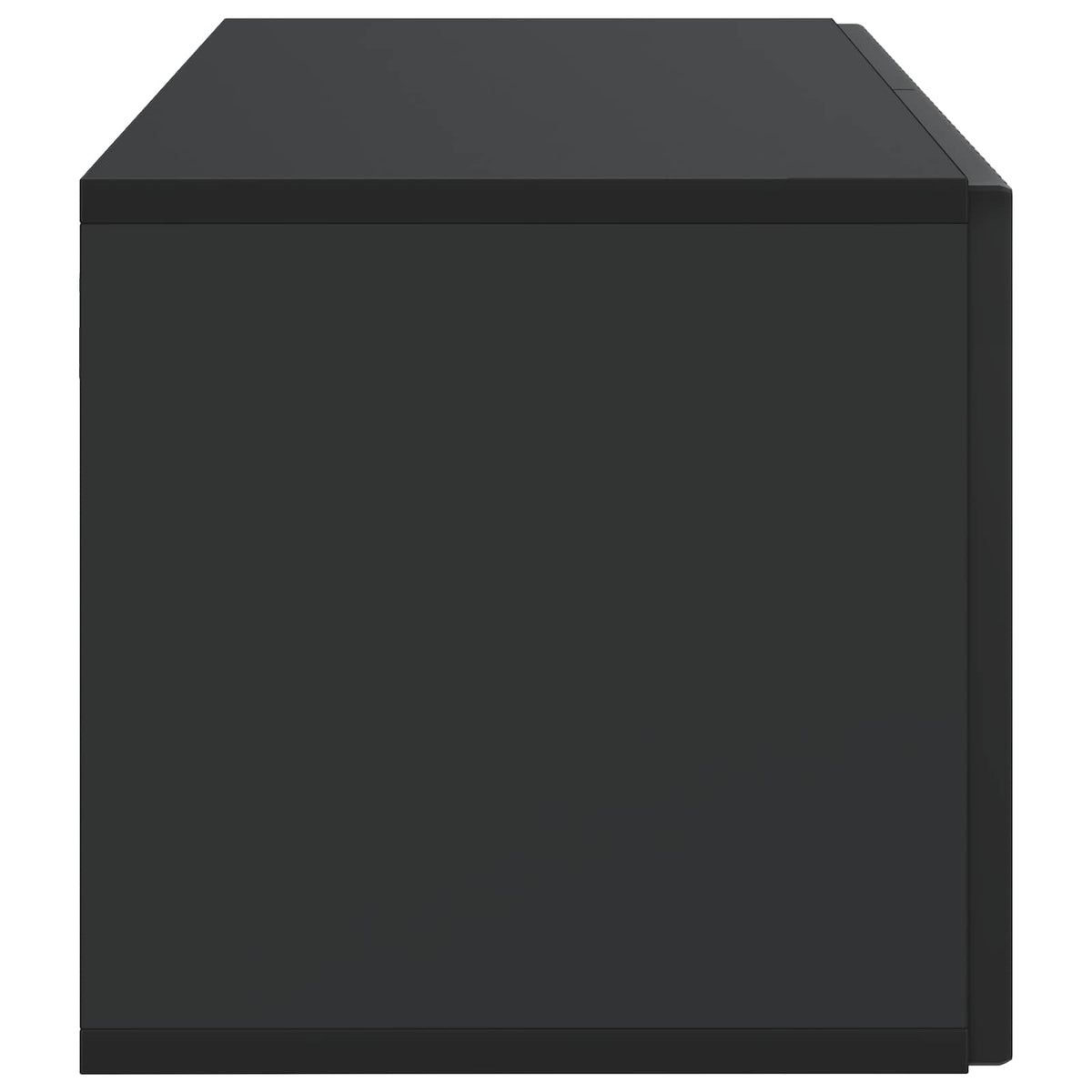 TV ormar za zid 59,5 x 31 x 30 cm Crna Konstruirano drvo