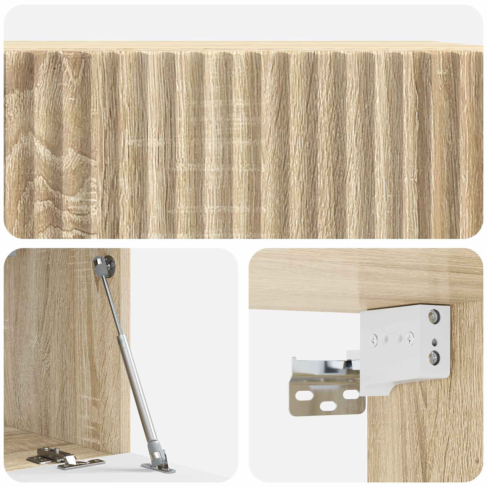 TV ormar za zid Zidne Hrast sonoma 59,5 x 31 x 30 cm