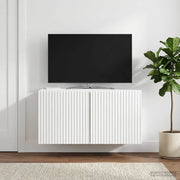 TV ormar za zid 59,5 x 31 x 30 cm Bijela visokog sjaja