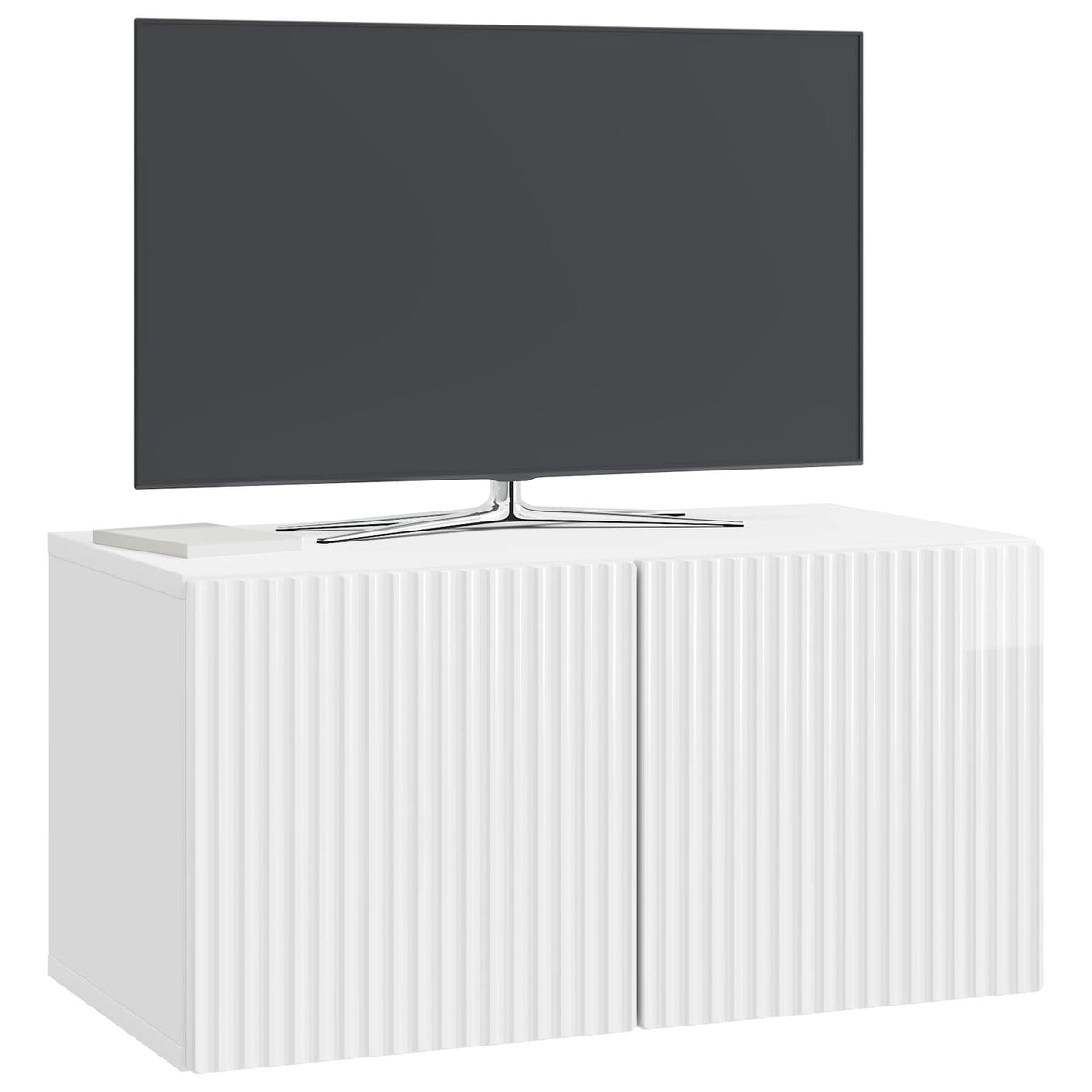 TV ormar za zid 59,5 x 31 x 30 cm Bijela visokog sjaja