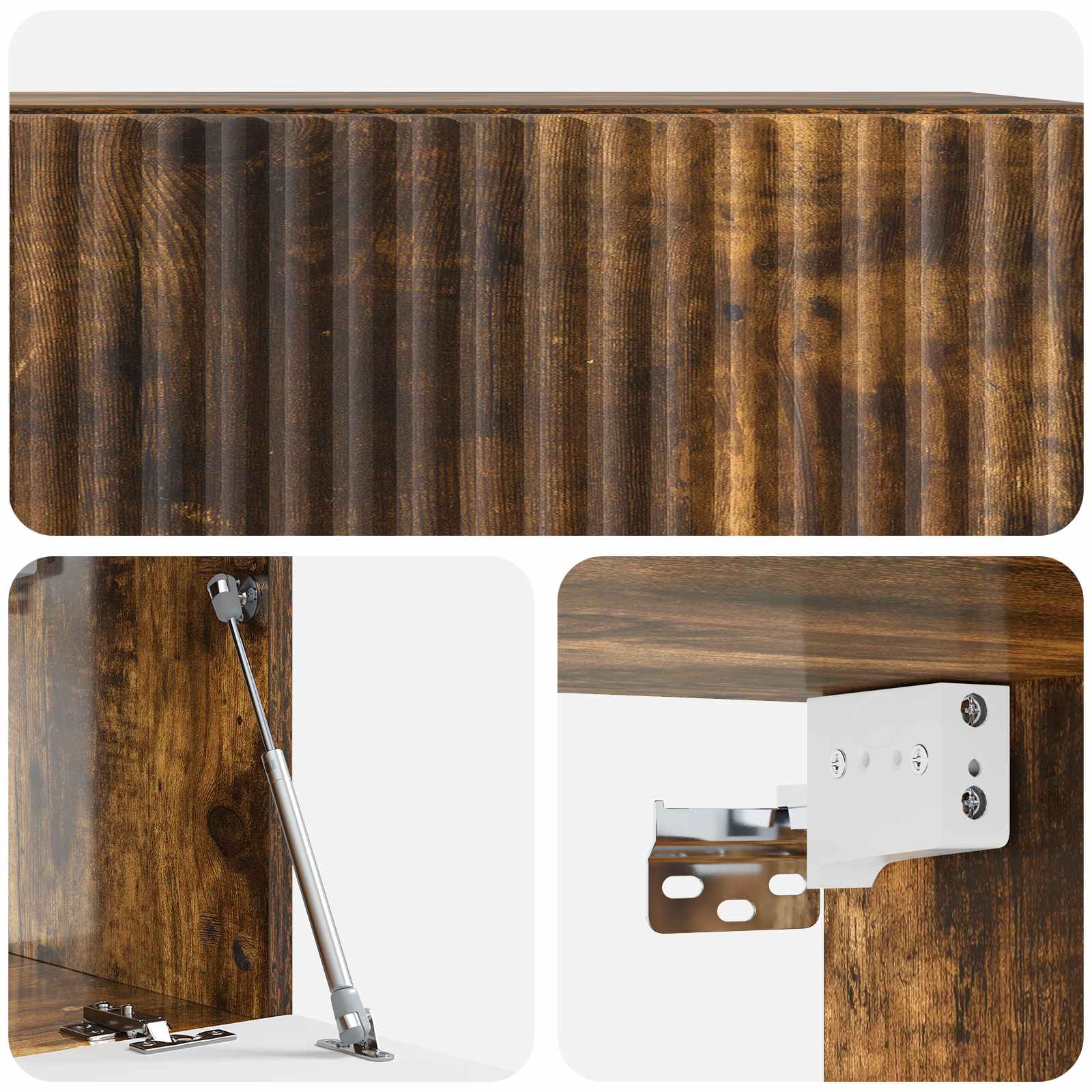 TV ormar za zid Zidne Dimljeni hrast 59,5 x 31 x 30 cm