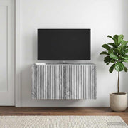 TV ormar za zid 59,5 x 31 x 30 cm Siva sonoma Konstruirano drvo