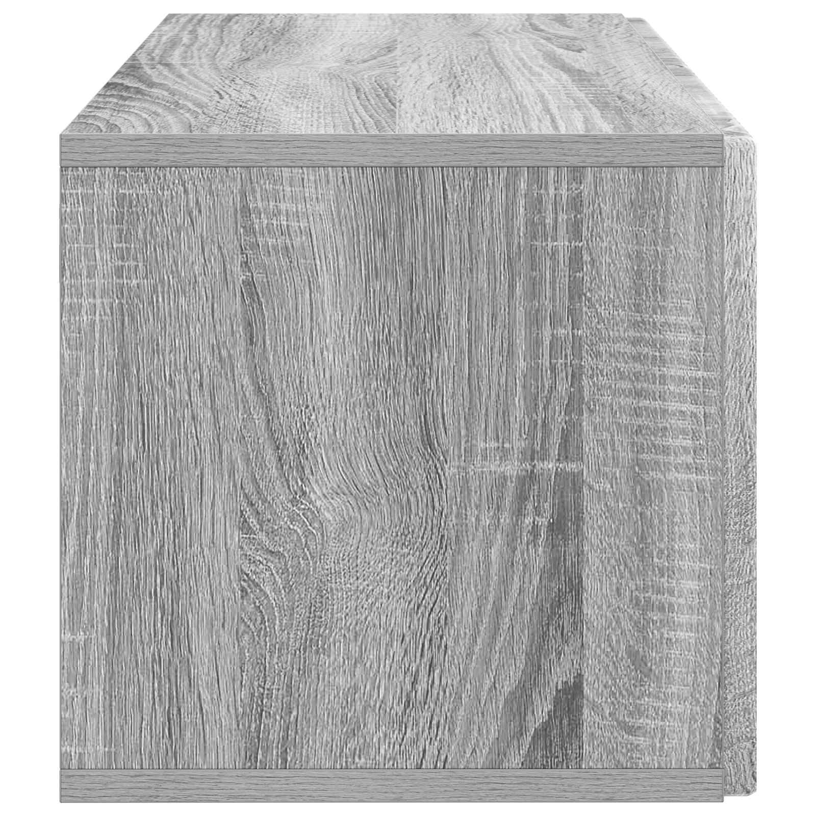 TV ormar za zid 59,5 x 31 x 30 cm Siva sonoma Konstruirano drvo