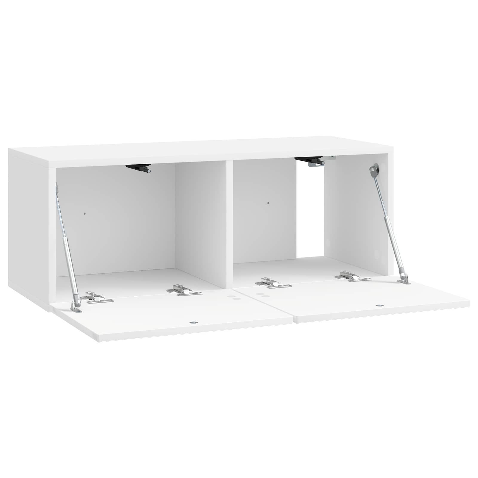TV ormar za zid Zidne Bijela visokog sjaja 78,5 x 31 x 30 cm