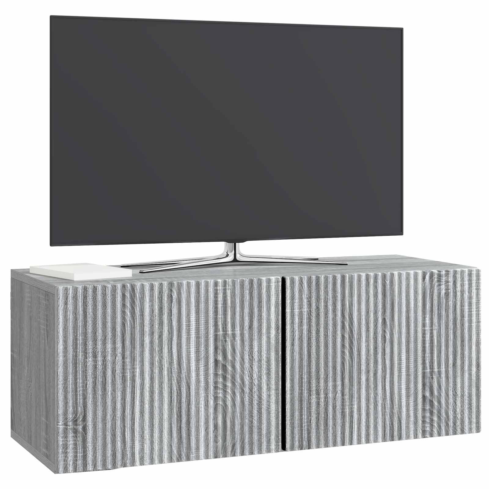 TV ormar za zid Siva sonoma 78,5 x 31 x 30 cm Konstruirano drvo