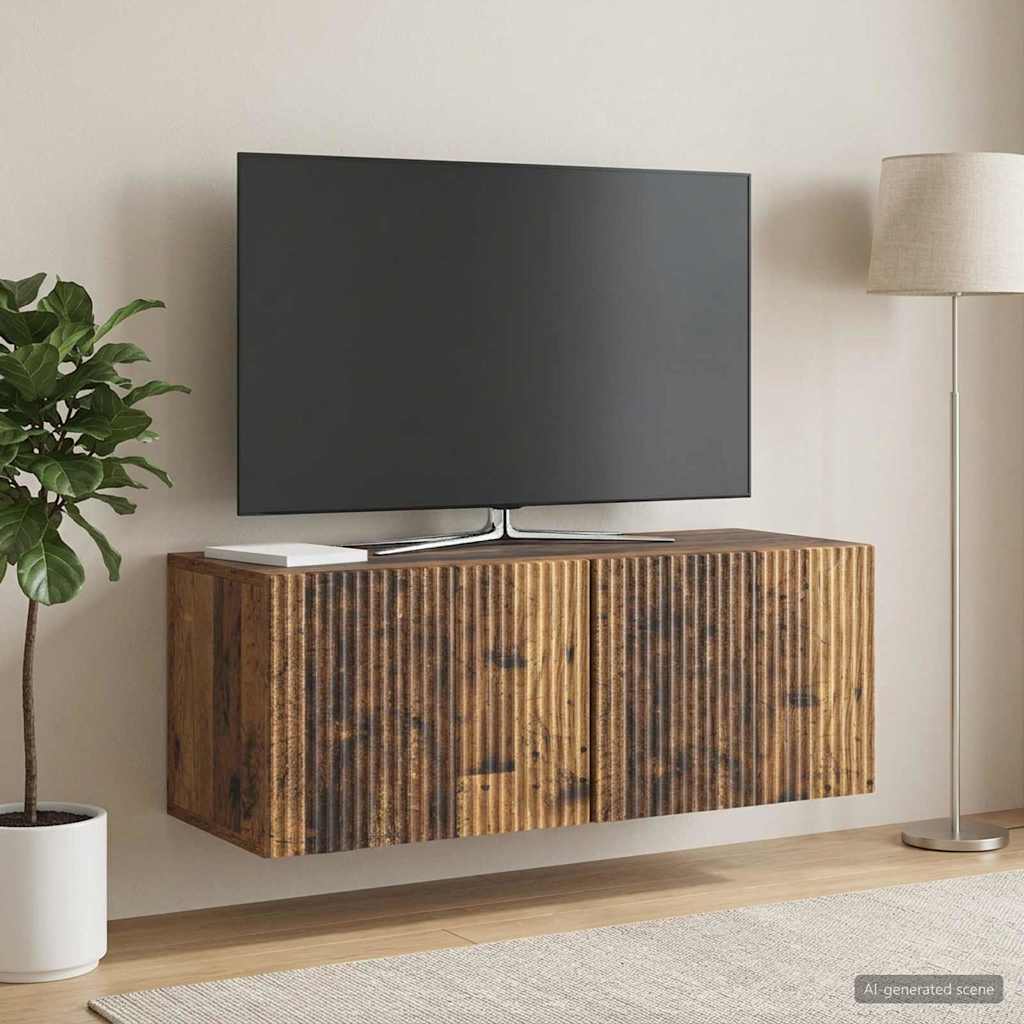 TV ormar za zid Staro drvo 78,5 x 31 x 30 cm Konstruirano drvo