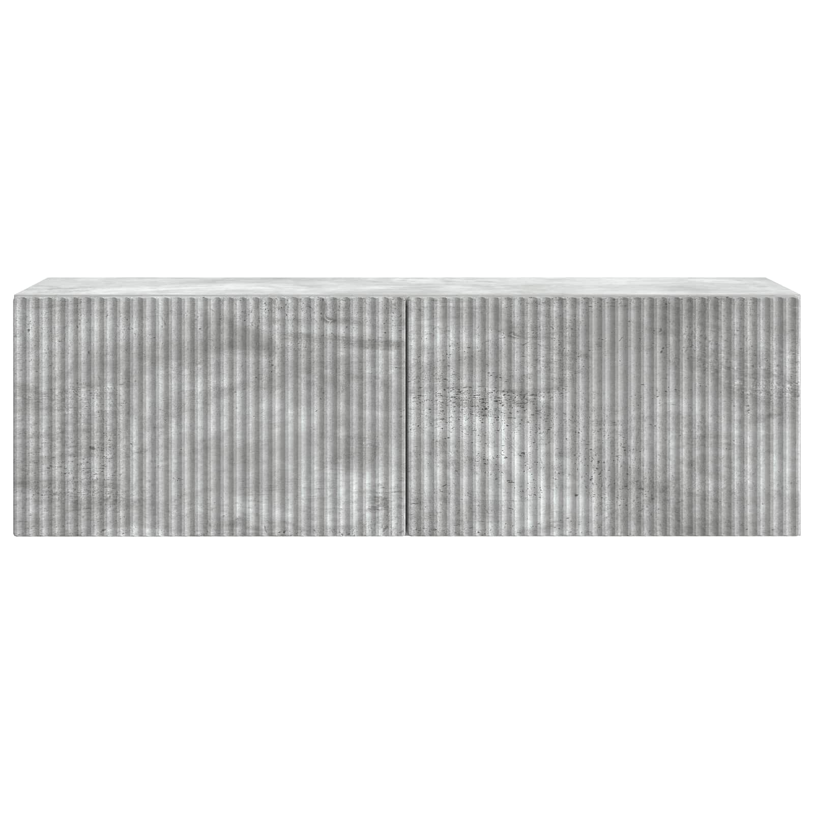 TV ormar za zid Betonska siva 98 x 31 x 30 cm Konstruirano drvo