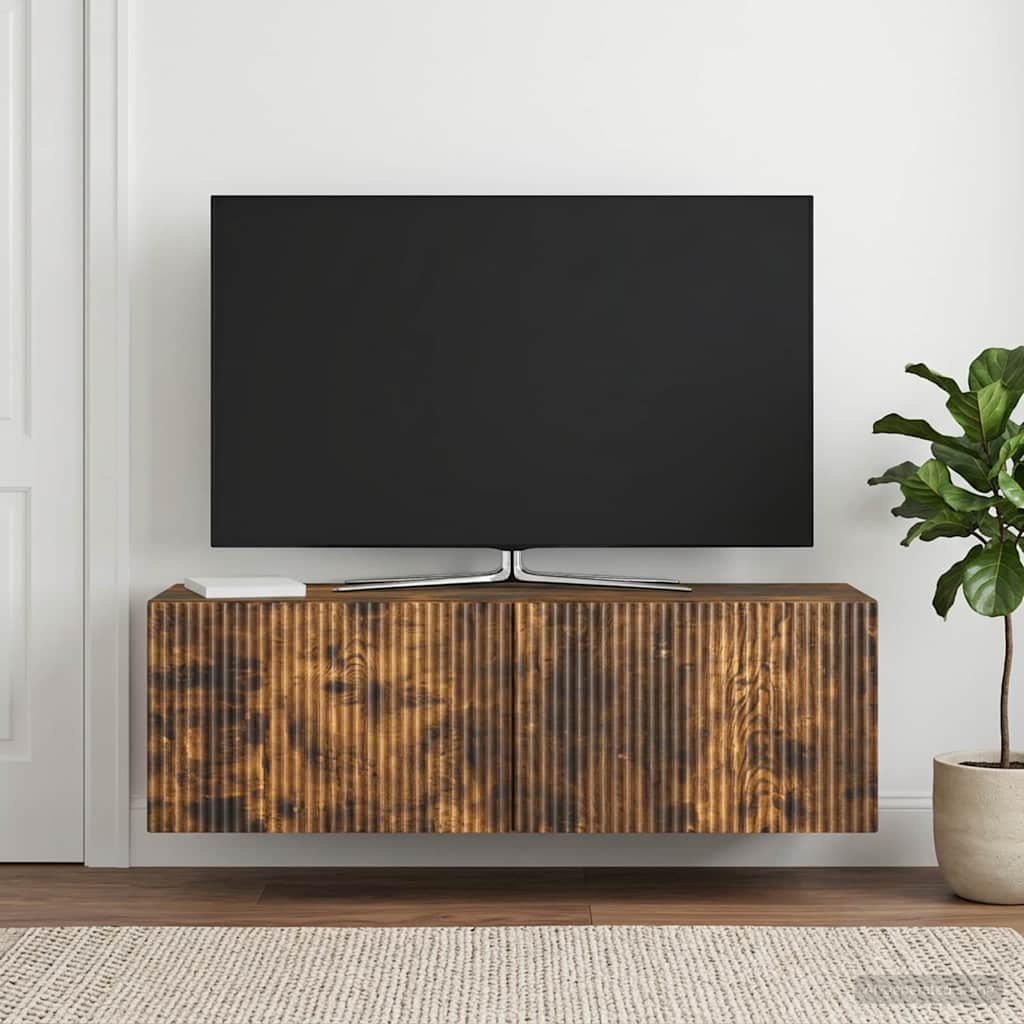 TV ormar za zid Zidne Dimljeni hrast 98 x 31 x 30 cm