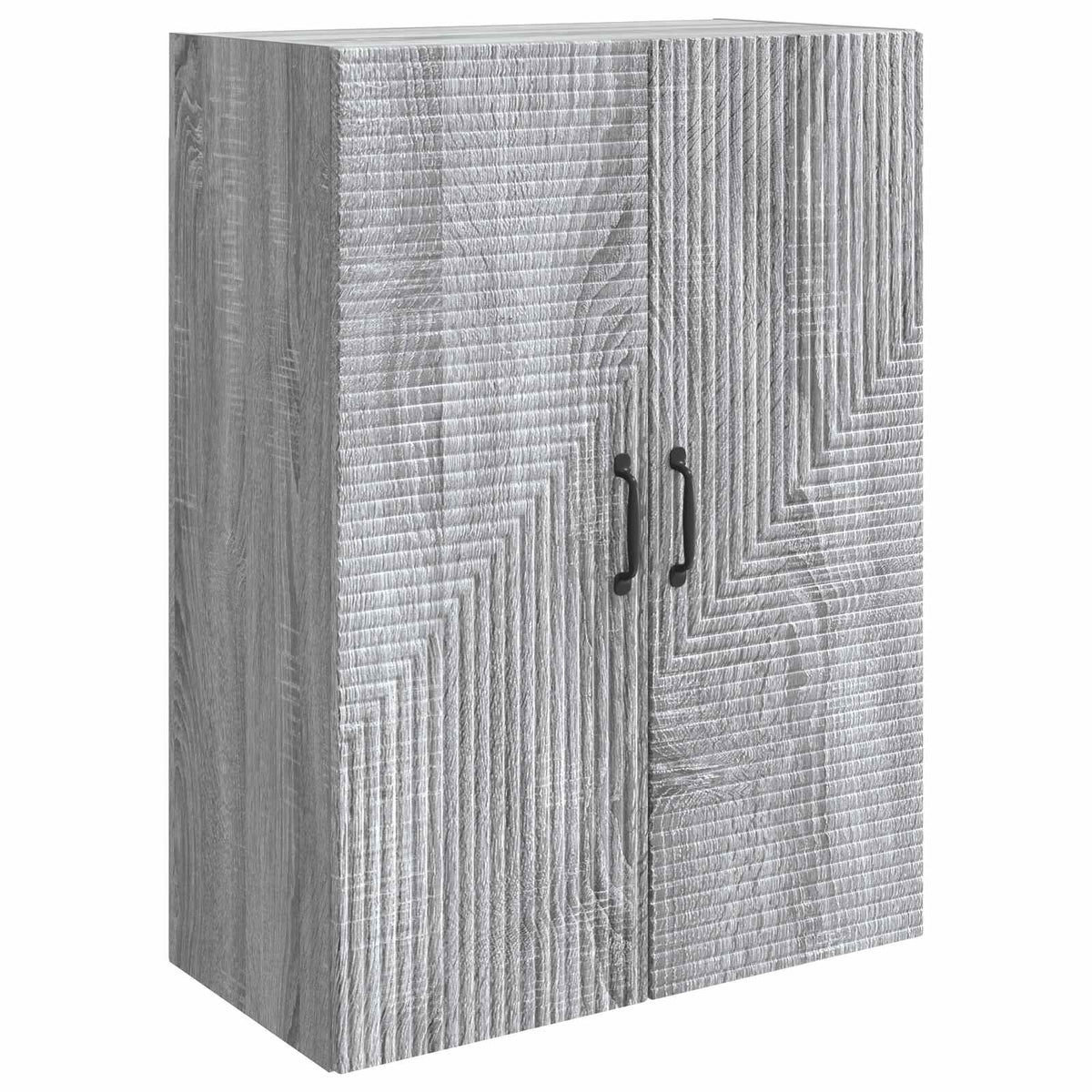 Ormar za montažu na zid Siva Sonoma 66 x 34,5 x 90 cm