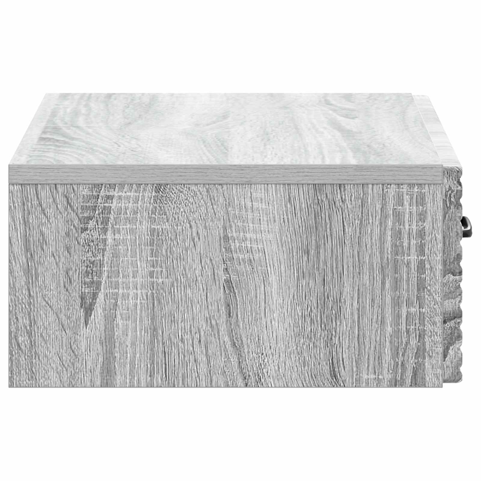 Stolna montirana na zid Siva sonoma 59 x 34,5 x 17 cm