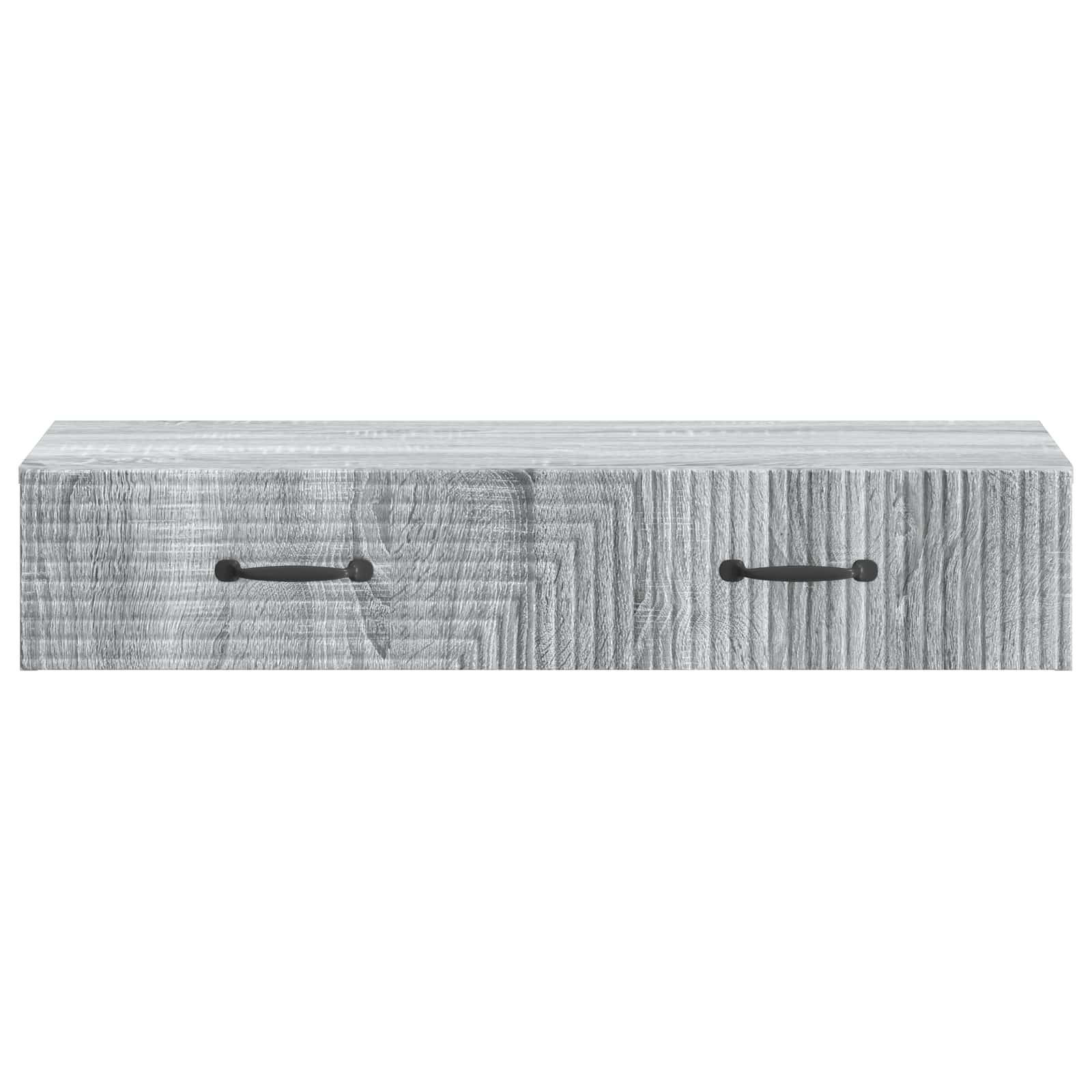 Stolna montirana na zid Siva sonoma 87,5 x 34,5 x 17 cm