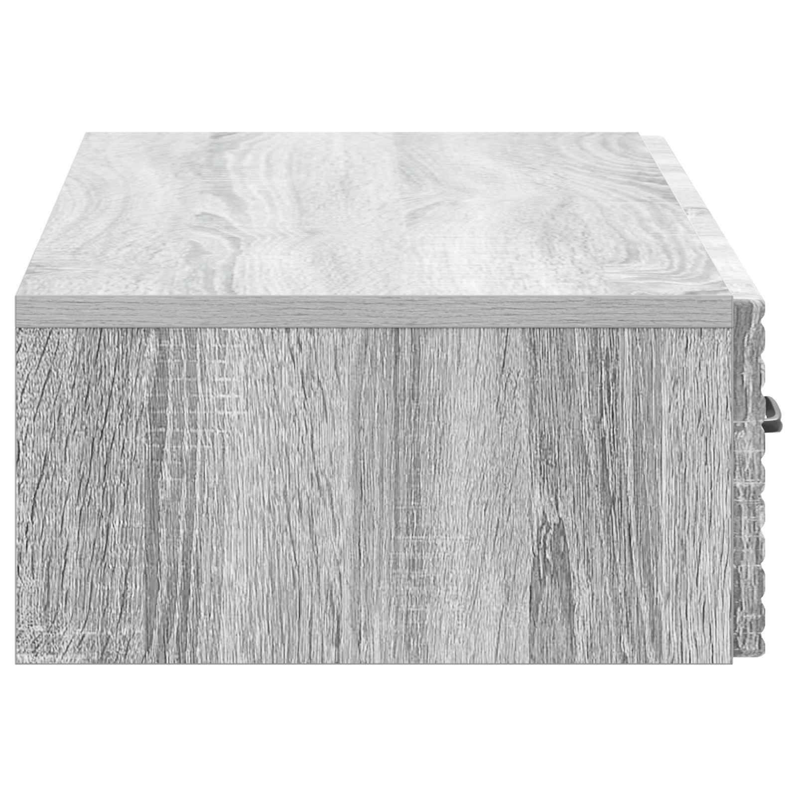 Stolna montirana na zid Siva sonoma 87,5 x 34,5 x 17 cm