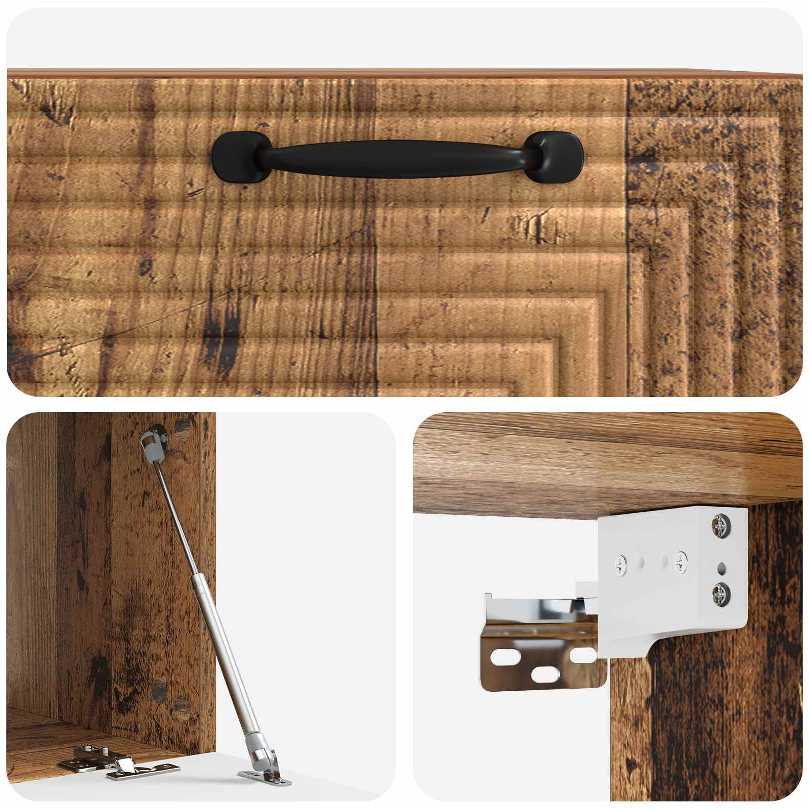 TV ormar za zid Staro drvo 59,5 x 41 x 30 cm Konstruirano drvo