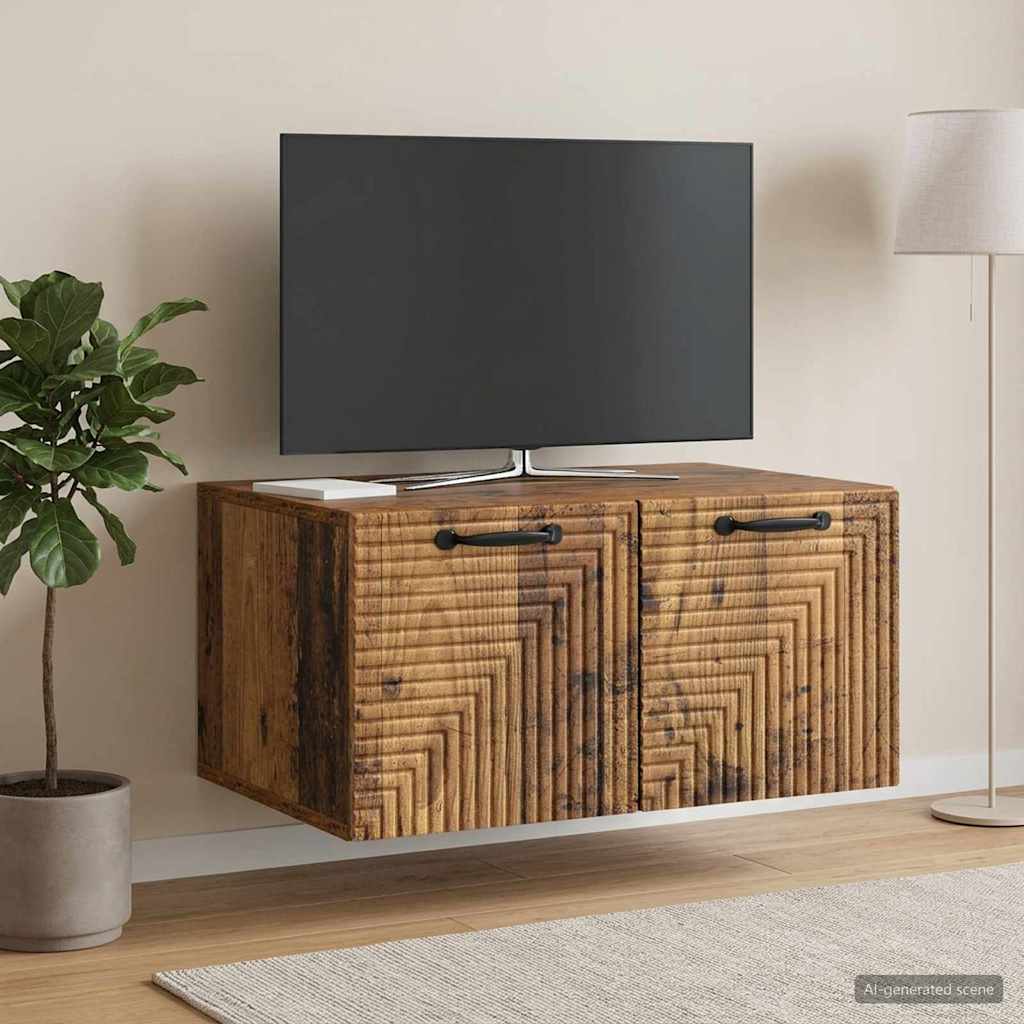 TV ormar za zid Staro drvo 59,5 x 41 x 30 cm Konstruirano drvo