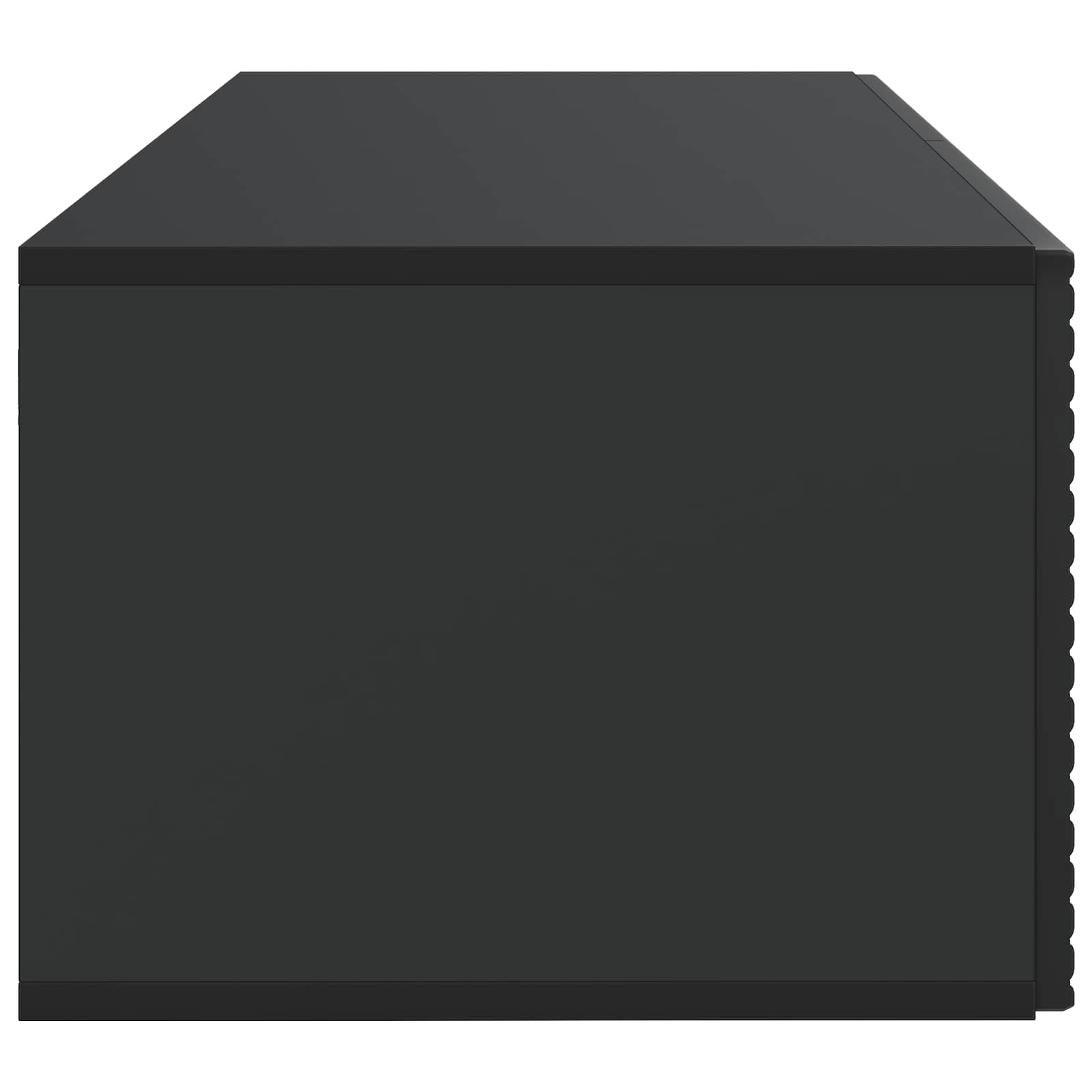 TV ormar za zid Zidne Crna 78,5 x 41 x 30 cm Konstruirano drvo