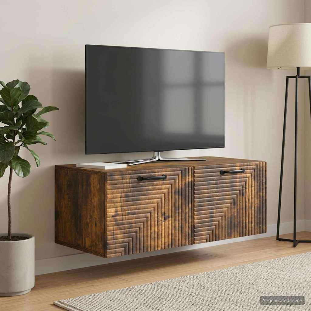 TV ormar za zid Zidne Dimljeni hrast 78,5 x 41 x 30 cm