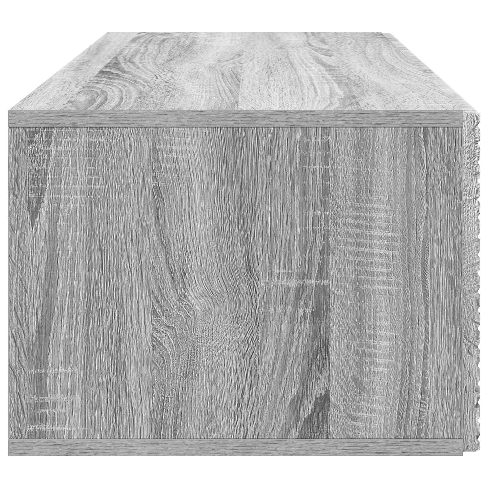 TV ormar za zid Siva sonoma 78,5 x 41 x 30 cm Konstruirano drvo