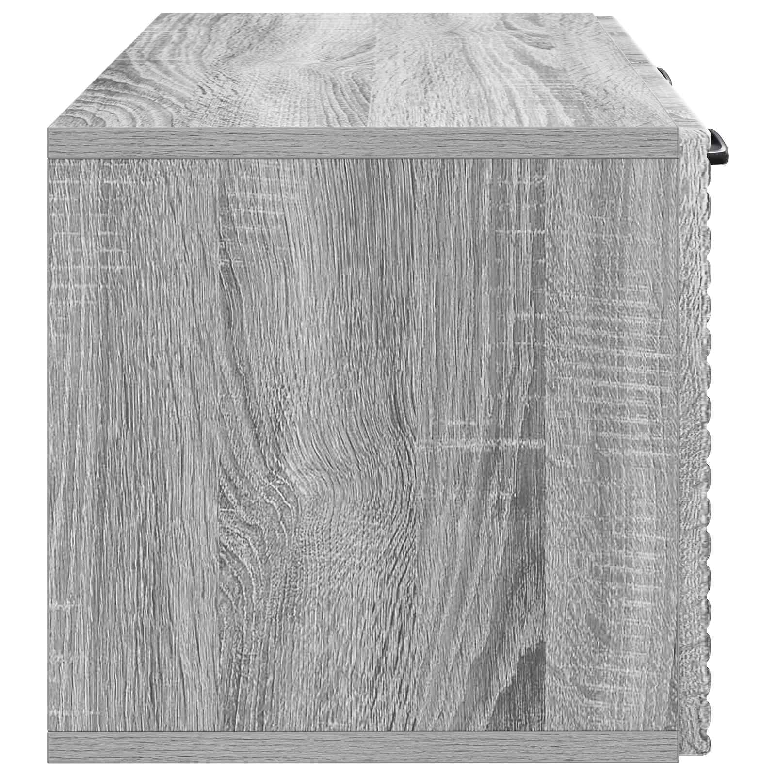 TV ormar za zid Siva sonoma 59,5 x 31 x 30 cm Konstruirano drvo