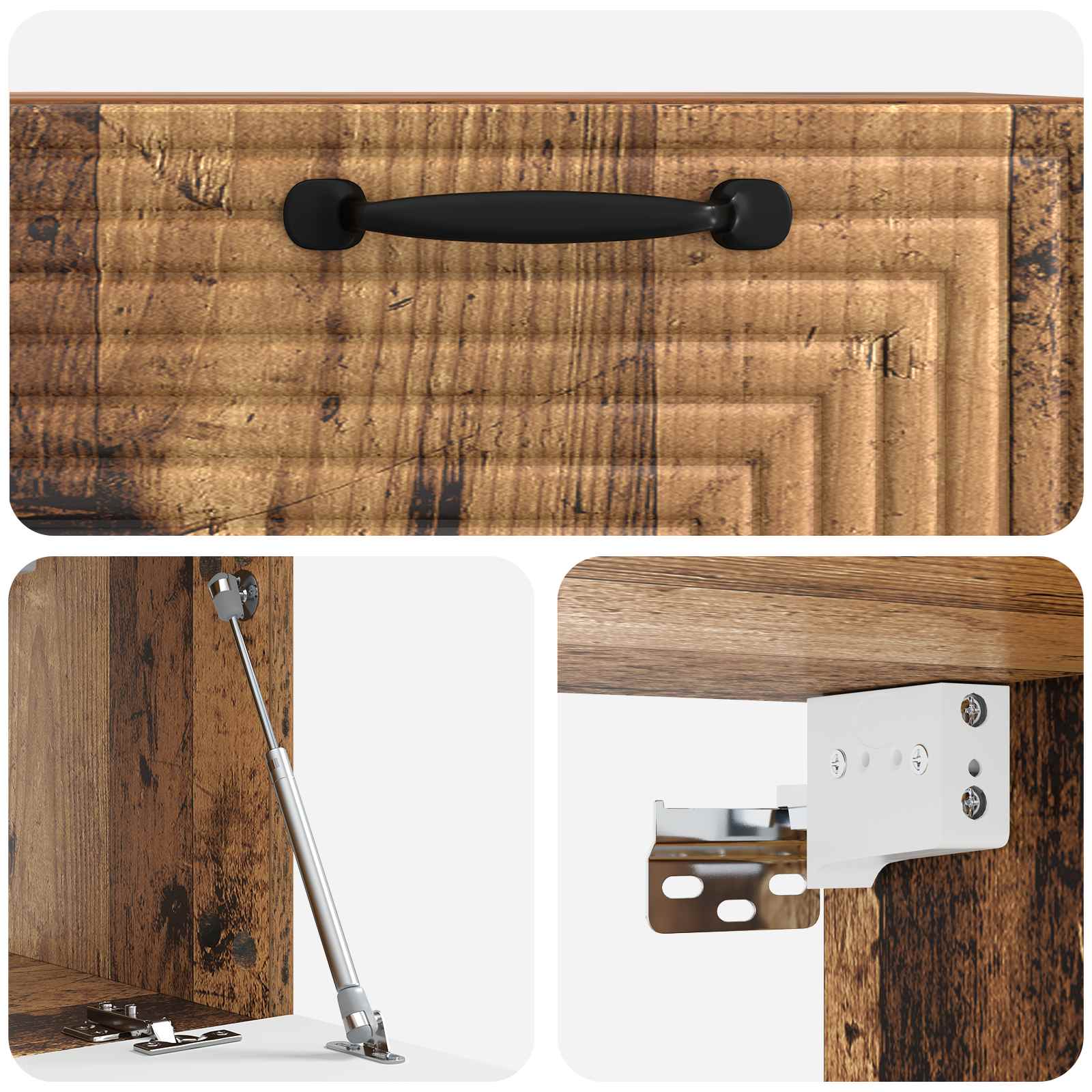 TV ormar za zid Staro drvo 59,5 x 31 x 30 cm Konstruirano drvo