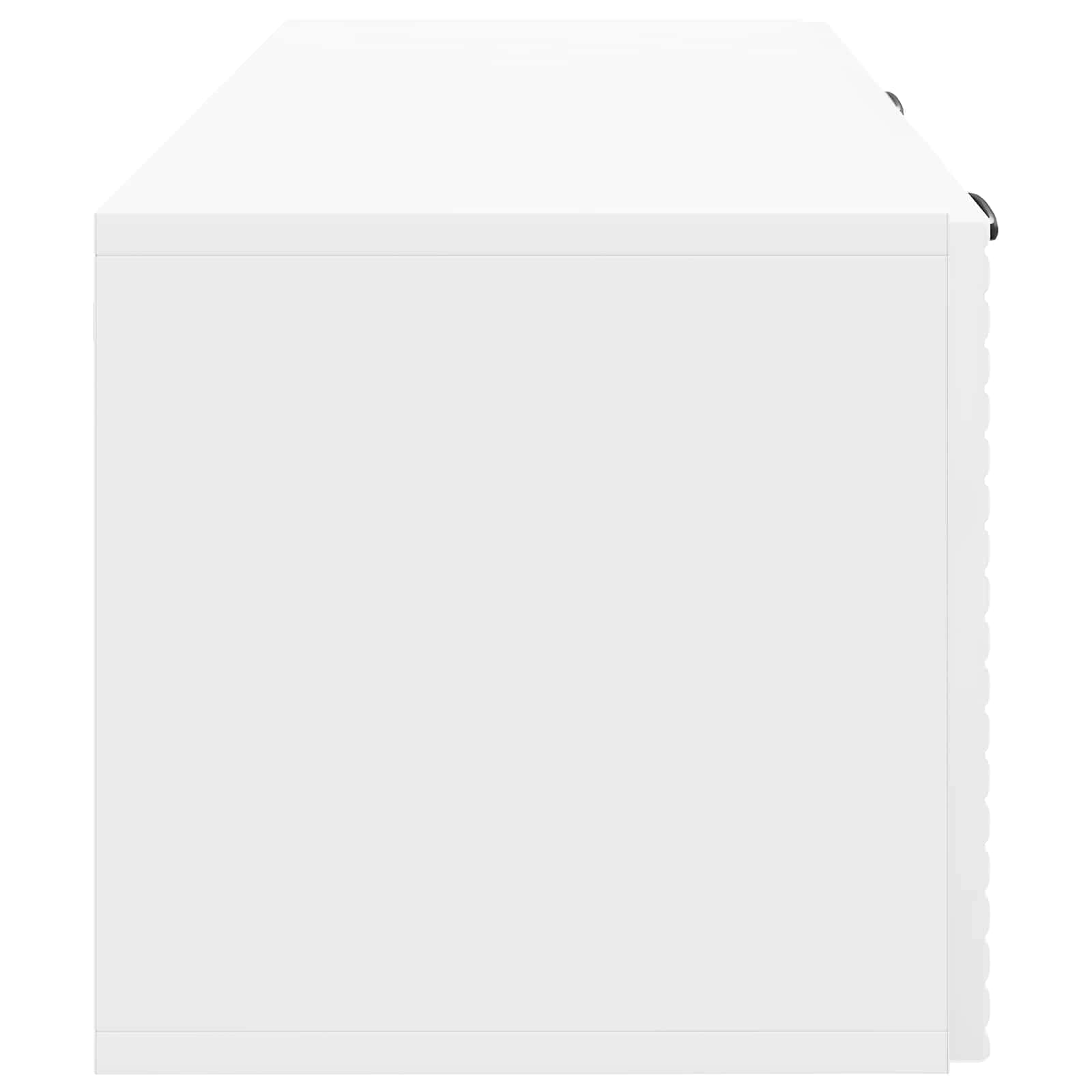 TV ormar za zid Zidne Bijela visokog sjaja 78,5 x 31 x 30 cm