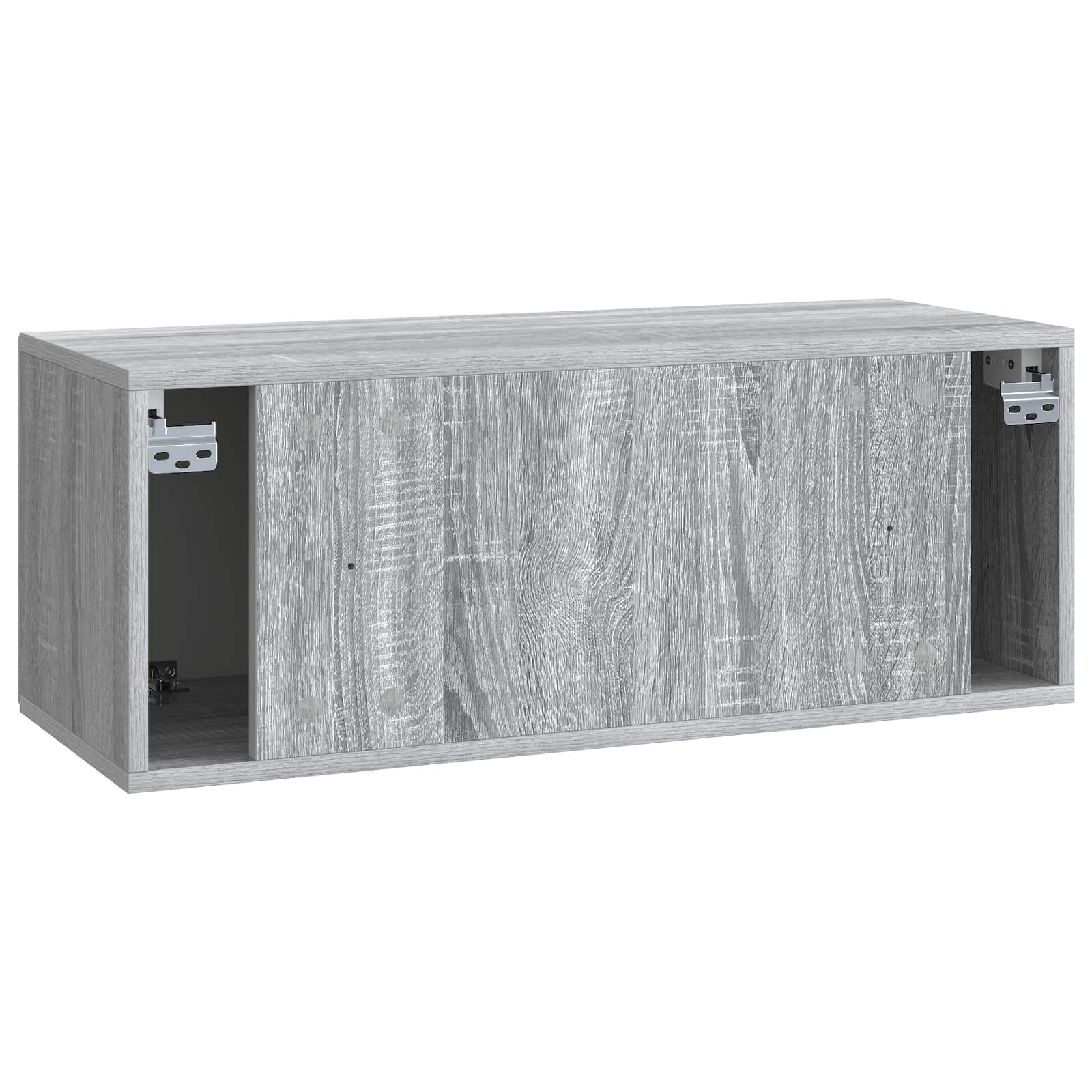 TV ormar za zid Siva sonoma 78,5 x 31 x 30 cm Konstruirano drvo