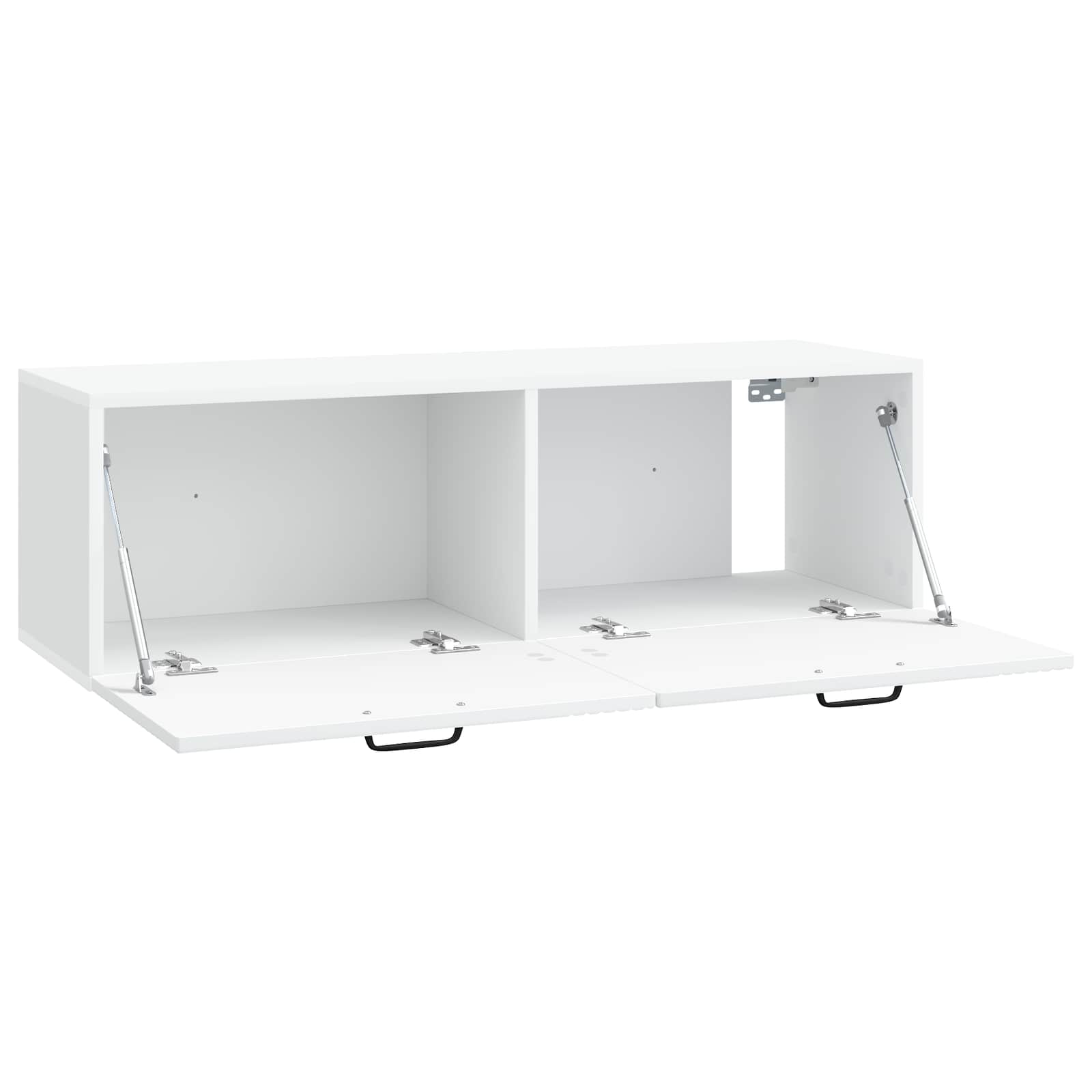 TV ormar za zid Zidne Bijela 98 x 31 x 30 cm Konstruirano drvo