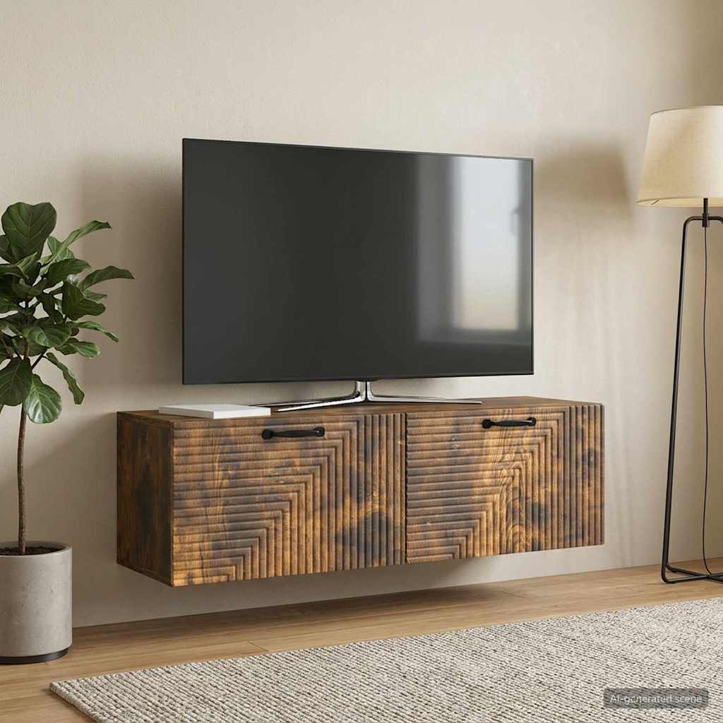TV ormar za zid Zidne Dimljeni hrast 98 x 31 x 30 cm