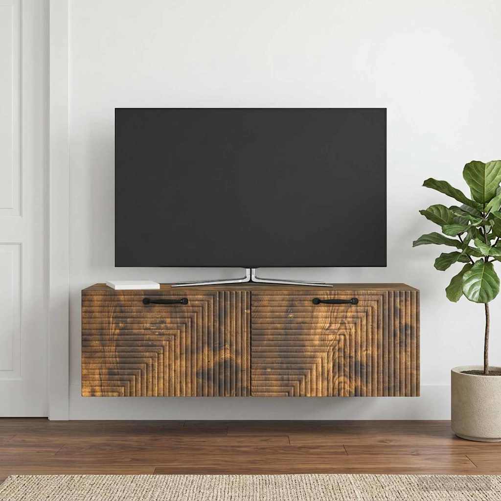 TV ormar za zid Zidne Dimljeni hrast 98 x 31 x 30 cm