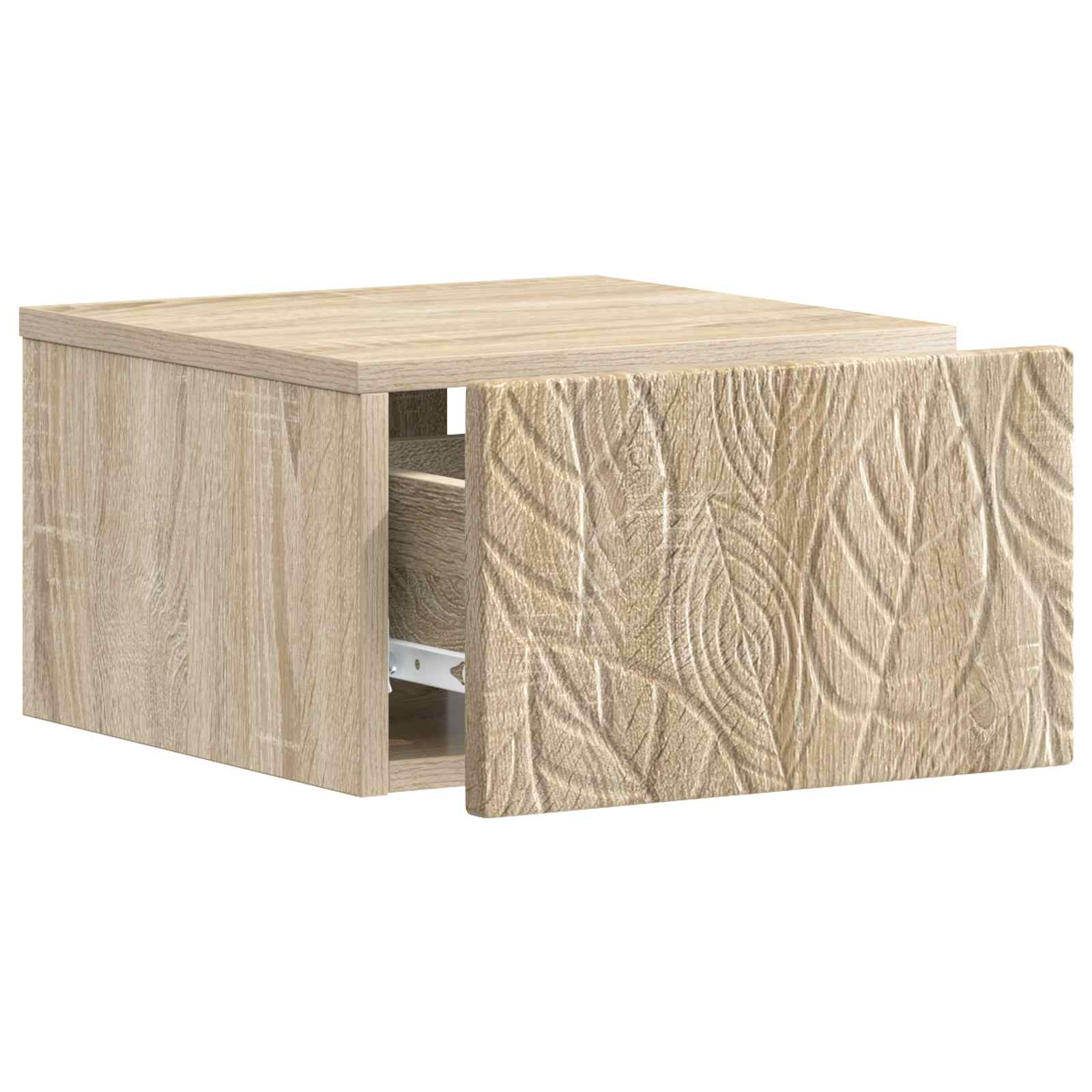 Stolna montirana na zid Hrast sonoma 34,5 x 33 x 20 cm