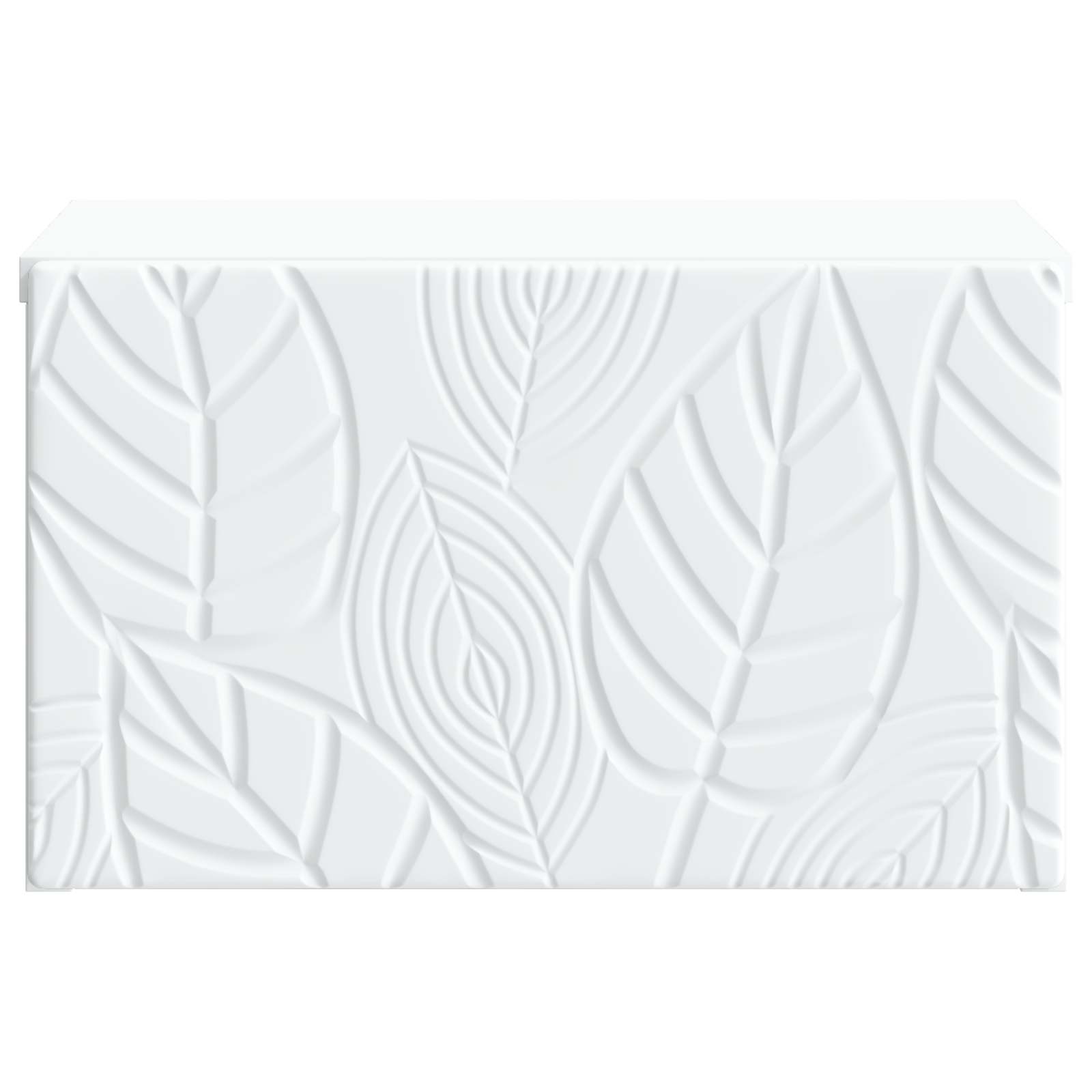 Noćni ormarić za montažu na zid 2 pcs Bijela 49 x 34,5 x 20 cm