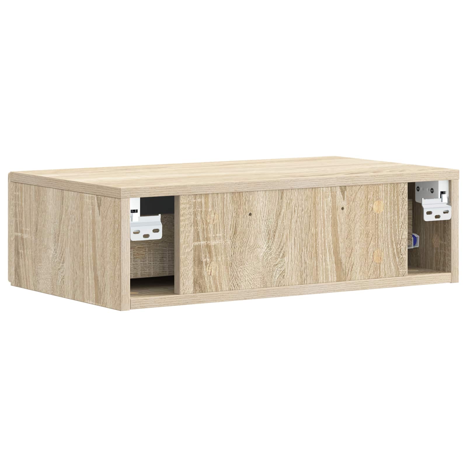 Stolna montirana na zid Hrast sonoma 59 x 34,5 x 17 cm