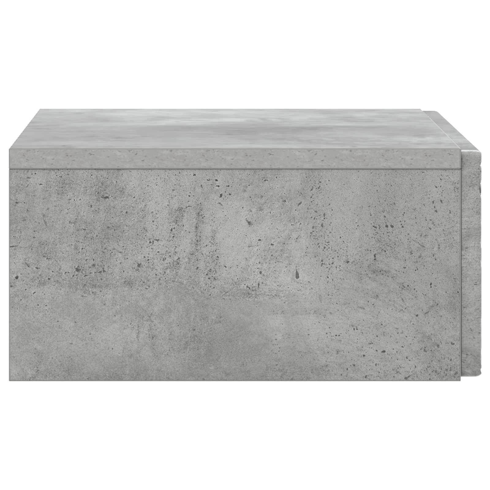 Stolna montirana na zid Betonska siva 59 x 34,5 x 17 cm