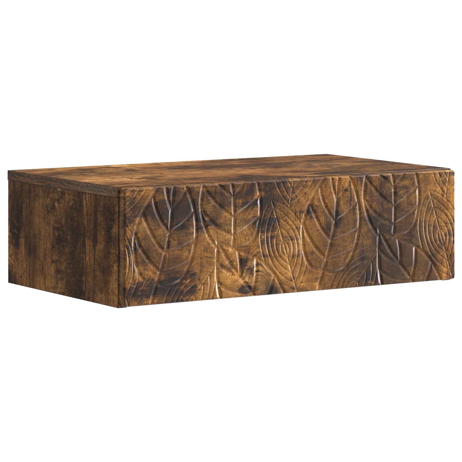 Stolna montirana na zid Dimljeni hrast 59 x 34,5 x 17 cm