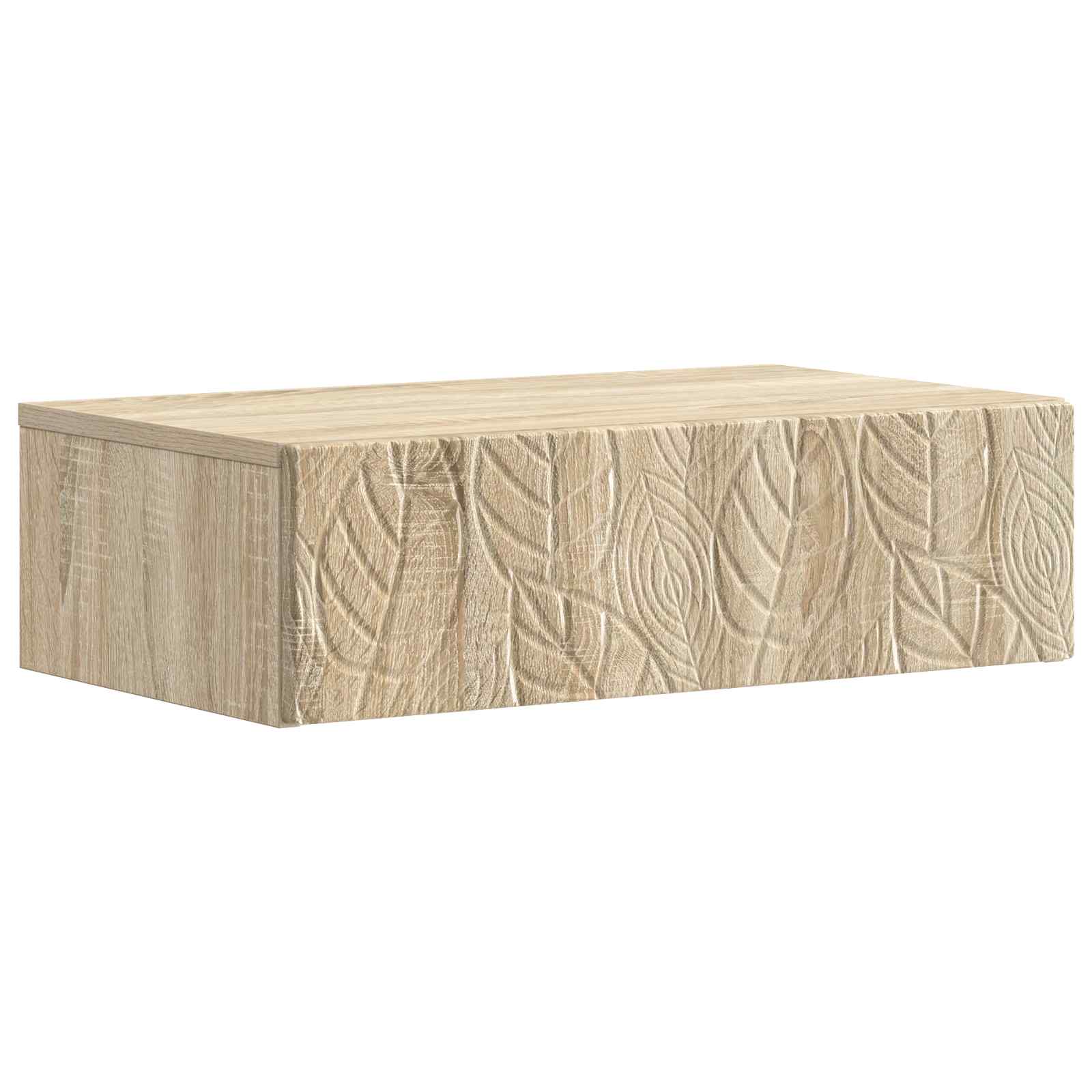 Stolna montirana na zid Hrast sonoma 87,5 x 34,5 x 17 cm