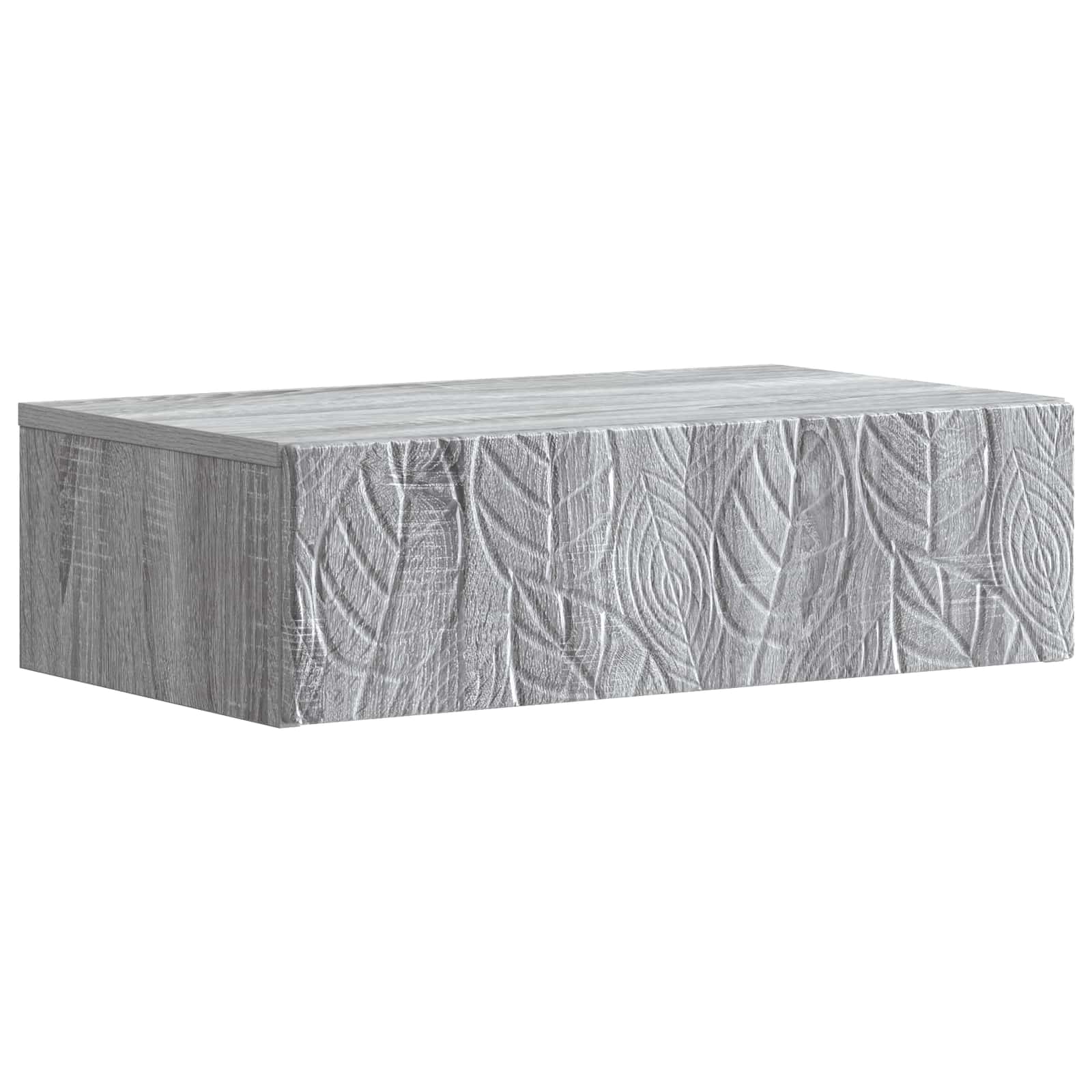 Stolna montirana na zid Siva Sonoma 87,5 x 34,5 x 17 cm