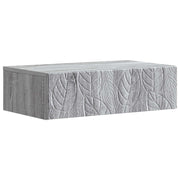 Stolna montirana na zid Siva Sonoma 87,5 x 34,5 x 17 cm