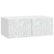 TV ormar za zid 59,5 x 41 x 30 cm Bijela Konstruirano drvo